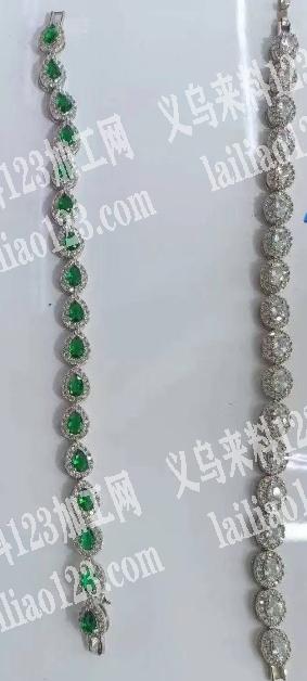 找做微镶手镯现货的工厂，电话详谈