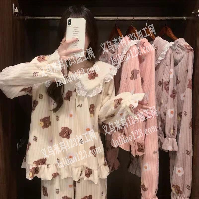 电商寻找睡衣厂家，如图。这个睡衣谁厂里面