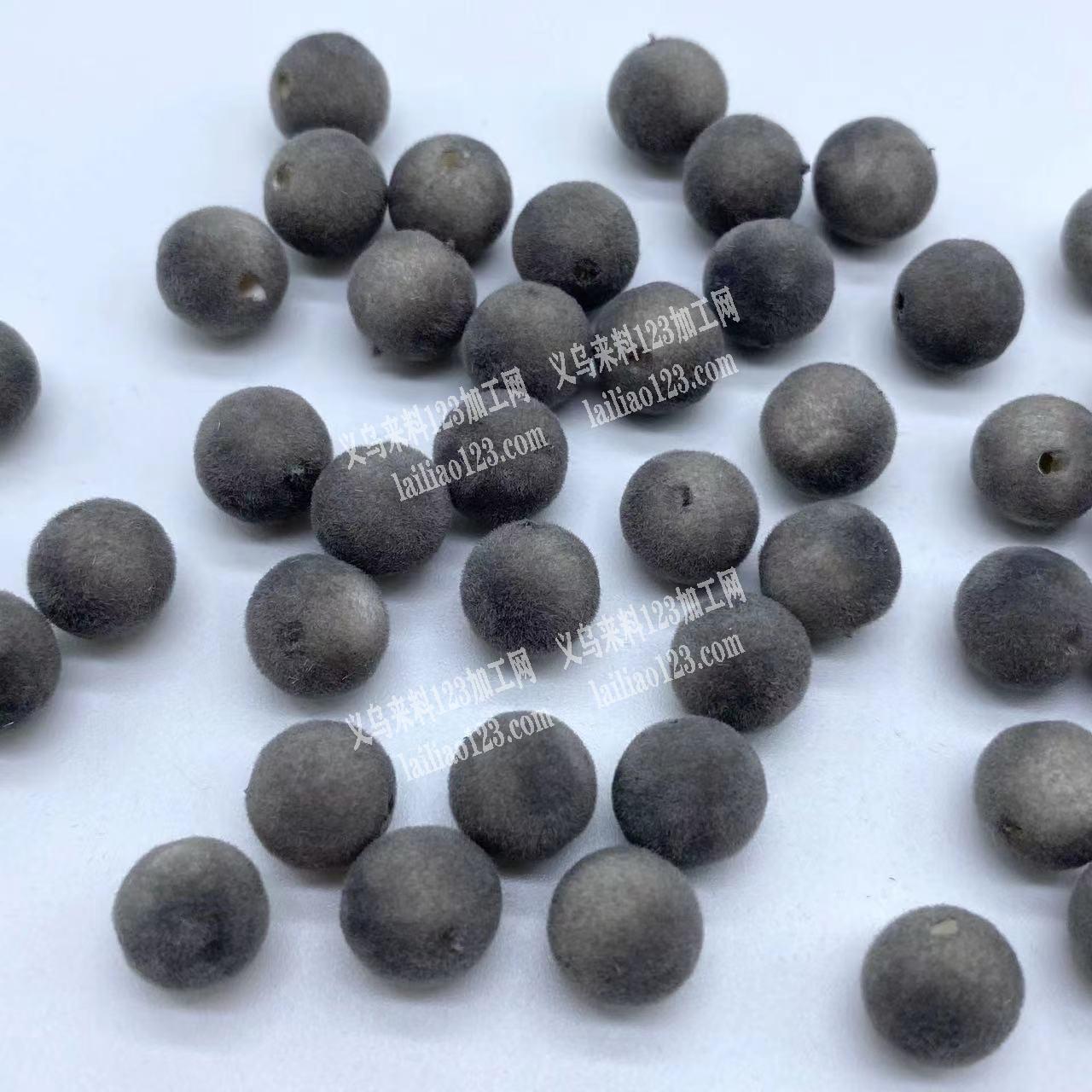 550斤珠子植绒外发加工，如图，找珠子植