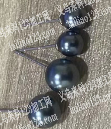 粘珠子外发加工，如图，点单颗的珠子，找荷