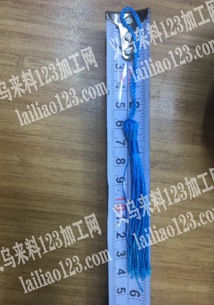 500000手工绑流苏加工订单外发，如图，