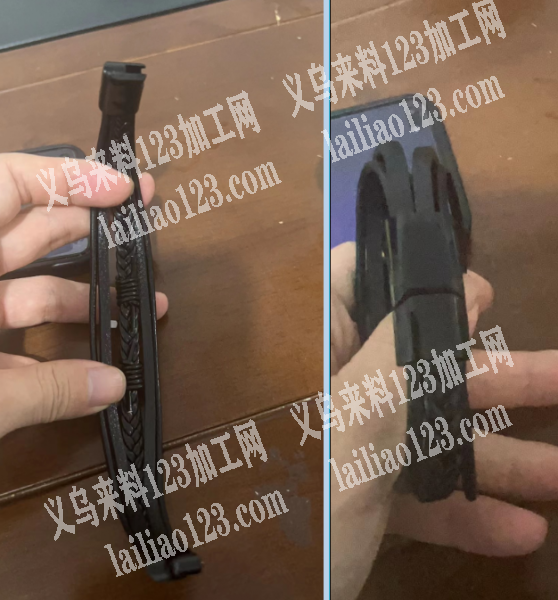 皮革手链成品订单，寻找厂家，如图，成品订