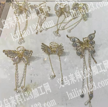 大量合金头饰订单，商贸城寻找工厂，如图，