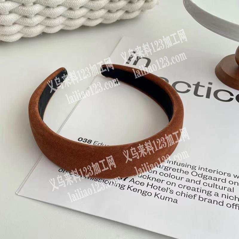 找可以做这种海棉头箍的加工厂，电话详谈