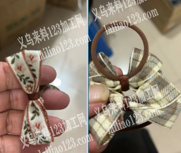 布艺饰品手工活外发，如图，寻找（义乌地区
