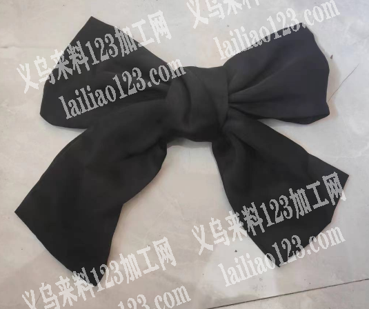 蝴蝶结手工活和平车活外发加工，这样的汇总