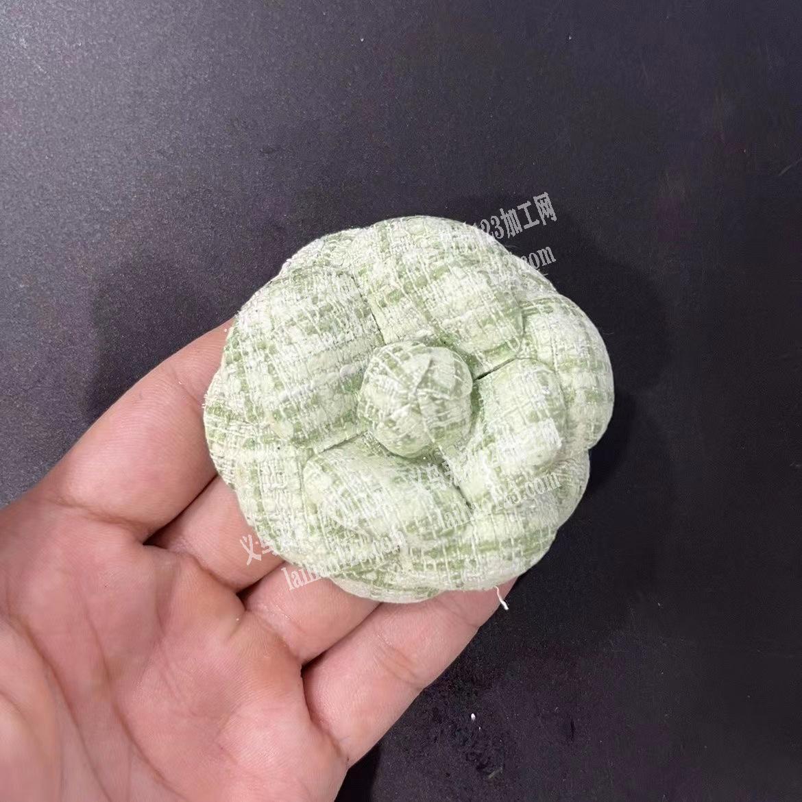 10万个布艺山茶花订单，寻找做这个花的加