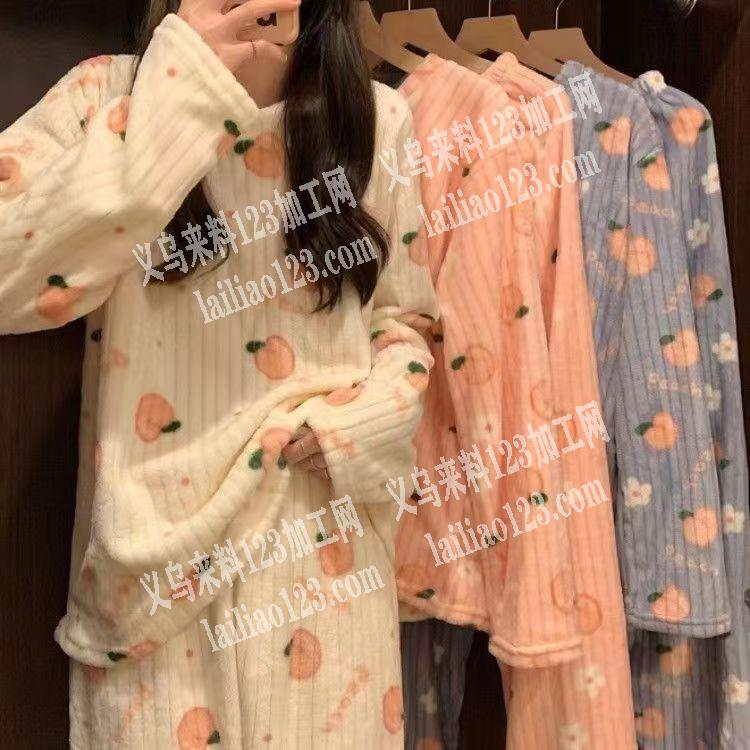 暖暖睡衣有订单，寻找工厂如图，找能做这款