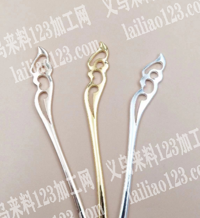 合金发簪订单，寻找工厂，如图找有的毛胚工