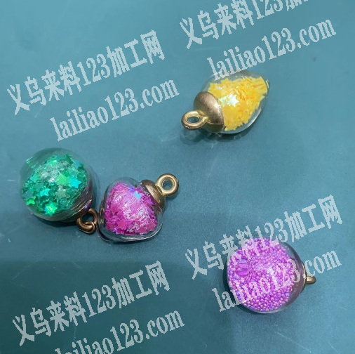 20万玻璃吊坠订单，寻找厂家，如图，寻找