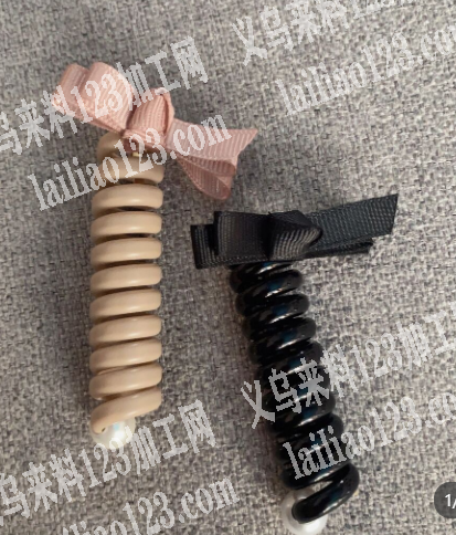 公司亮晶晶透明发圈成品订单，寻找工厂，如