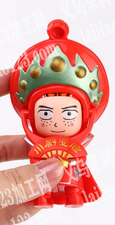 寻找生产如图变脸玩具的厂家，有的联系