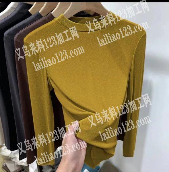 寻找有做这款打底衫的工厂吗？请联系详谈，