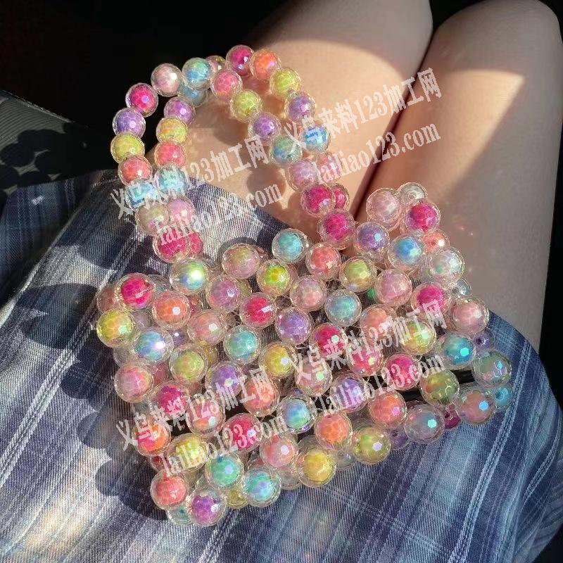 常年有手工活外发【现金结账】，如图，串珠