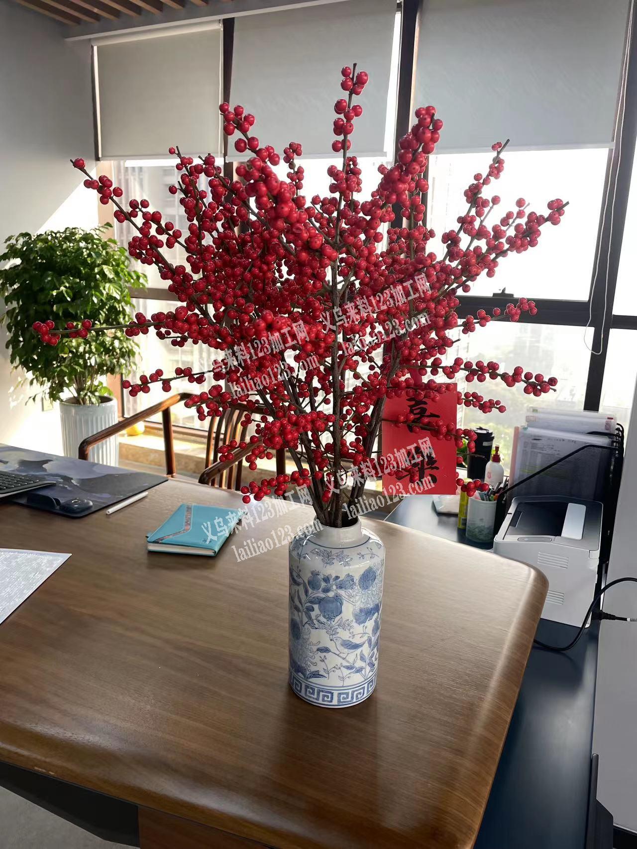 外贸仿真树枝订单，不要带叶子和花，硬度要