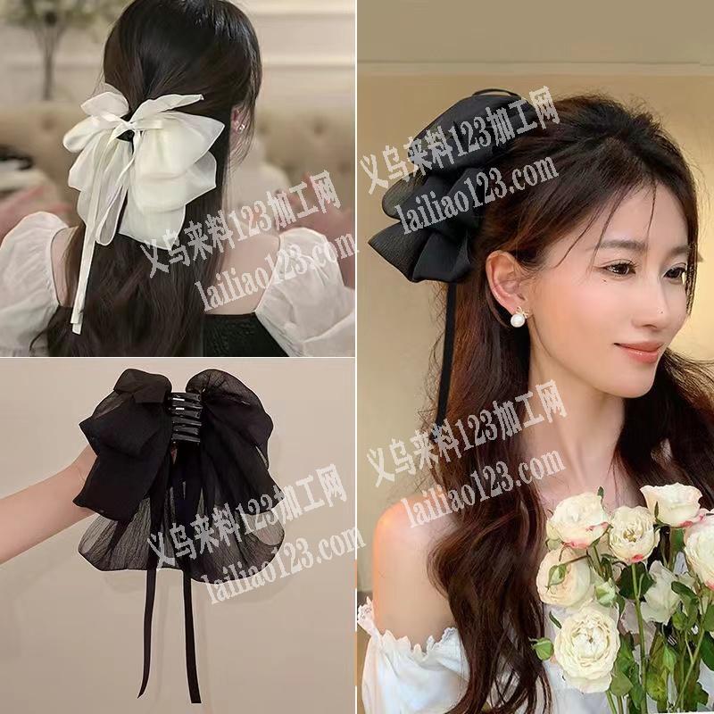 2万布艺蝴蝶结抓夹头饰订单，寻找厂家，如