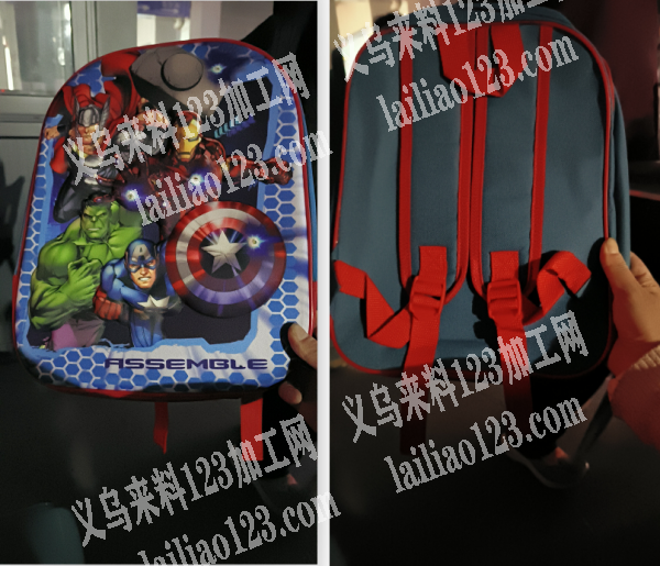 地区不限，商贸城有书包背包订单外发加工