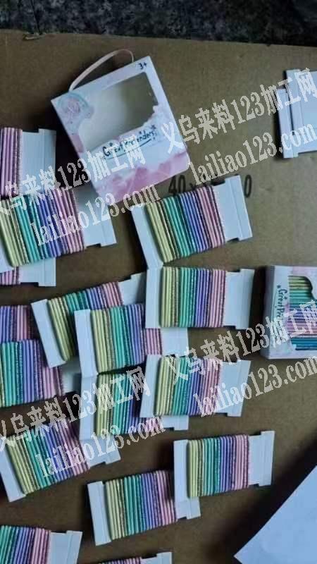 简单包装的手工活外发加工，如图，找包装皮