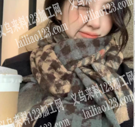 寻找围巾厂家，如图，电话详谈