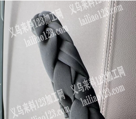 布艺辫子，寻找机器打辫子的加工厂，如图，