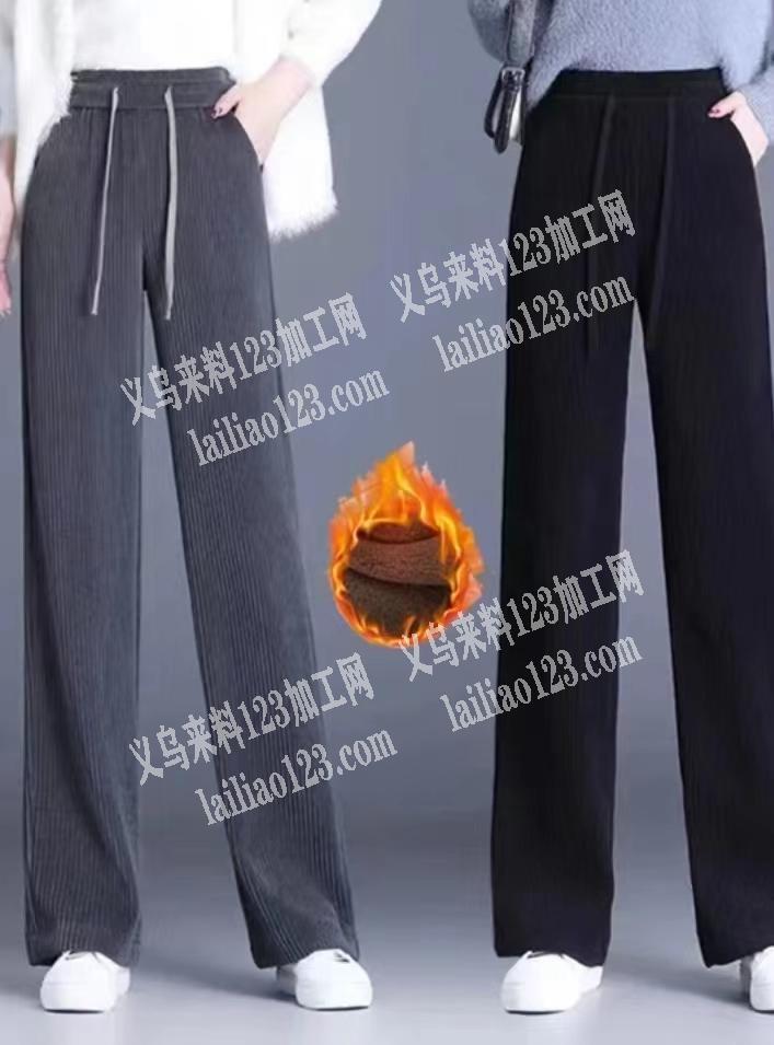 手上有2万裤子的单子外发，2W条裤子找加