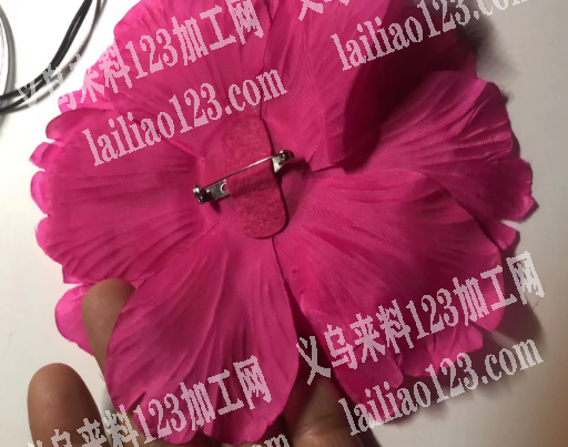 找手工布艺花的加工厂，如图，有做的联系详