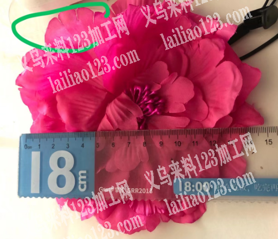 找手工布艺花的加工厂，如图，有做的联系详