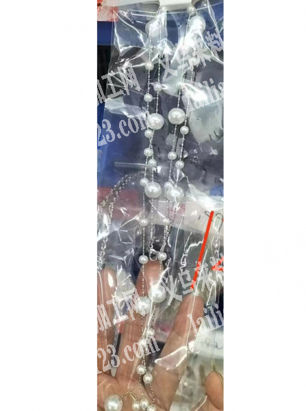 《手工活外发》串珠+定位打胶水，如图，不