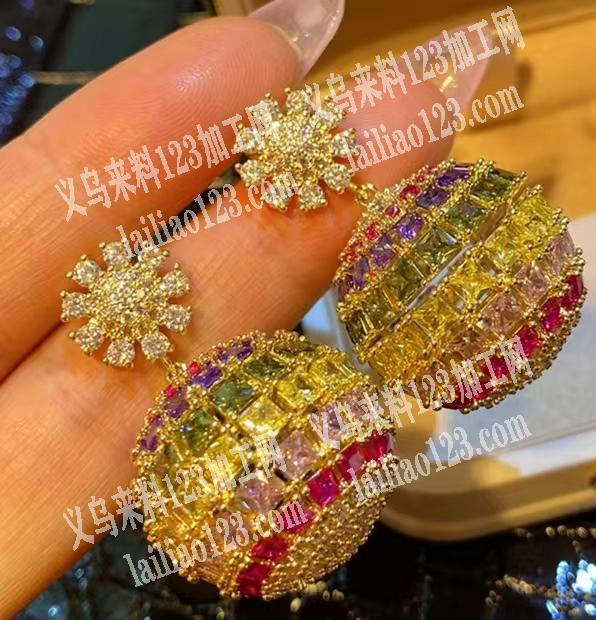 如图饰品成品订单，寻找专业做如图耳环成品