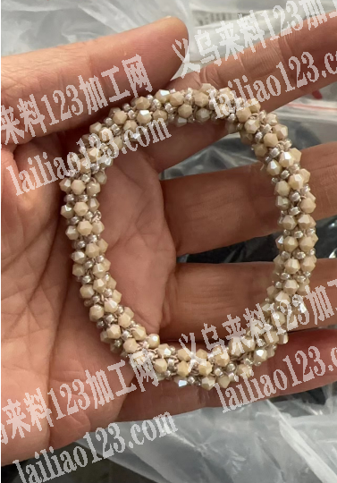 找乡下钩这种手环的加工点