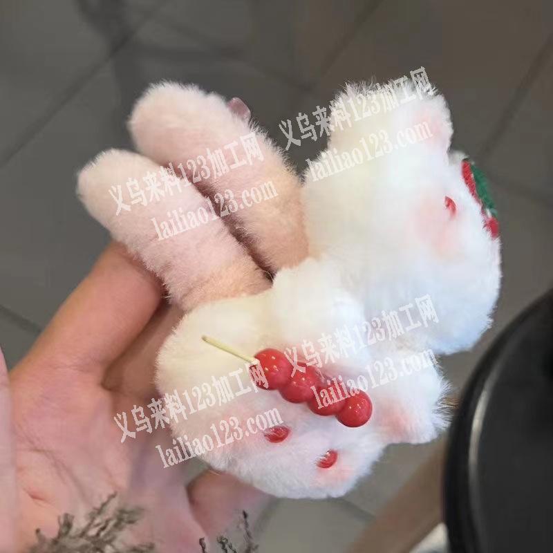 冰糖葫芦小图毛绒发圈订单，寻找发圈厂家，