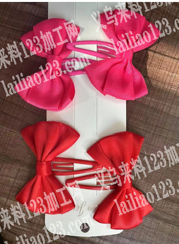 蝴蝶结夹子哪家有做，如图，能做的工厂联系