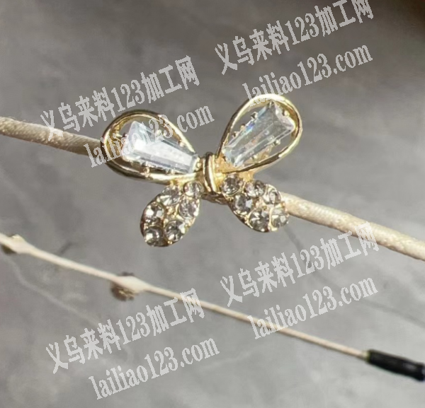 头箍上面的蝴蝶结五金配件订单，寻找源头工