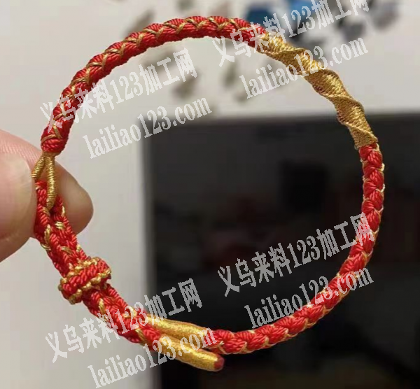 《可发朝鲜》手链编制的手工活外发，可以发
