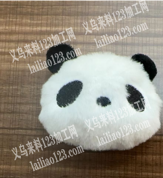 外贸大量熊猫头，兔子，KT猫厂家，毛绒卡