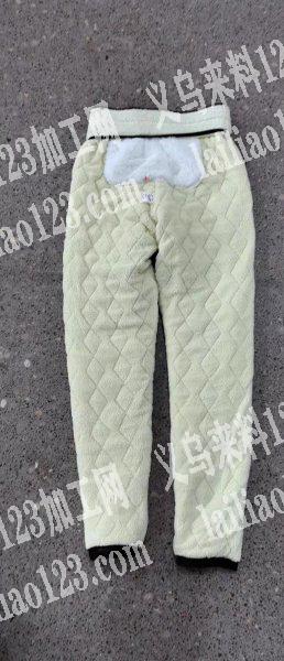 2万双层绗缝棉裤谁会做？ 