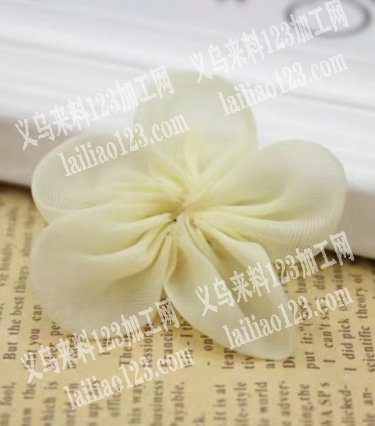 寻找如图手缝纱网花的工厂，要现货，有货的
