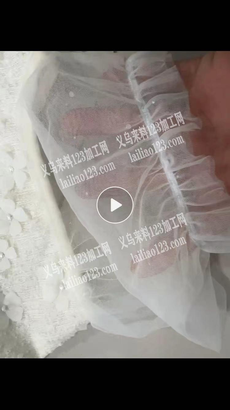 大量儿童纱裙外发加工，如图，寻找服装加工