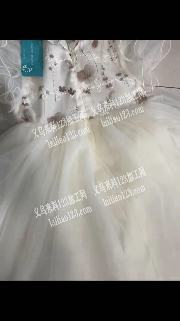 大量儿童纱裙外发加工，如图，寻找服装加工