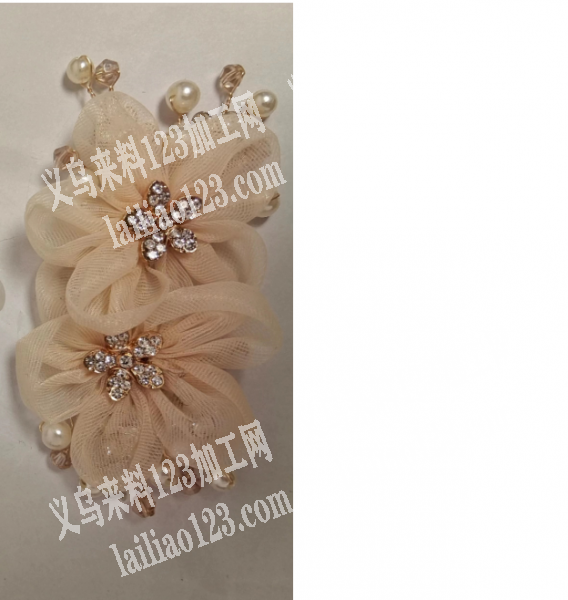 手工网纱花，有订单，如图