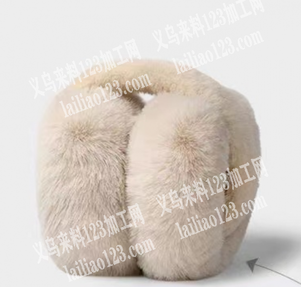 大量毛绒耳罩订单外发加工，如图，寻找专业