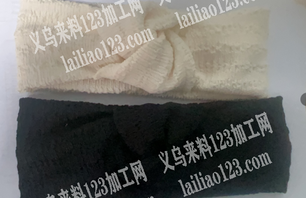 《发外地，长期有货，平车活》如图布艺头带