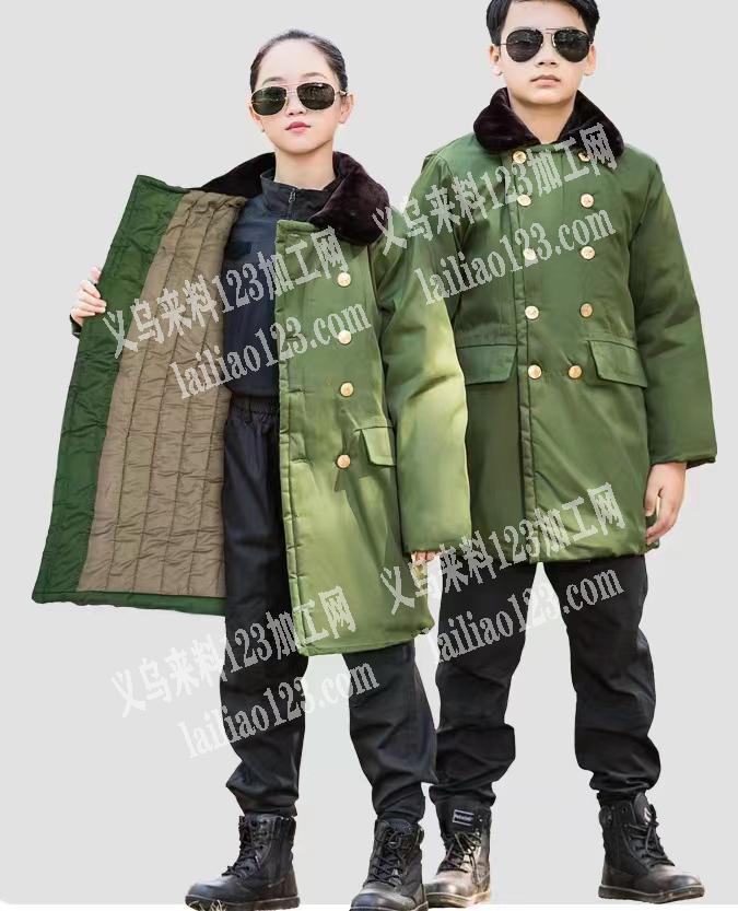 寻找儿童军大衣厂家，如图，寻找有没有这个
