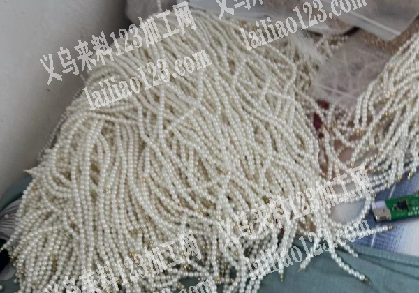大量简单穿珠子的手工活外发加工，寻找义乌