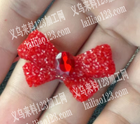 大量树脂蝴蝶结订单外发，寻找专业做蝴蝶结