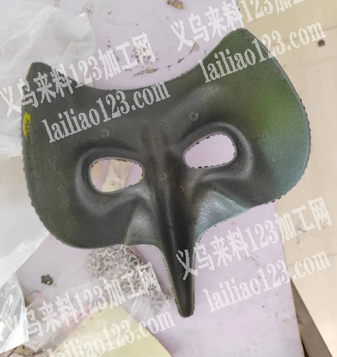 注塑订单，如图，塑料面具，有磨具的注塑的