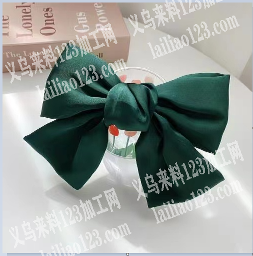 常年有蝴蝶结手工活外发加工，纯加工，可以