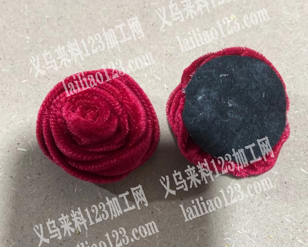 帮我发布：如图绒布玫瑰花，有订单，寻找厂