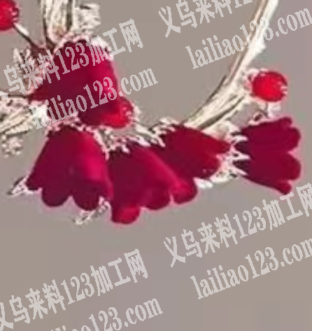 大量，小花上面植绒，哪家会做，请联系详谈