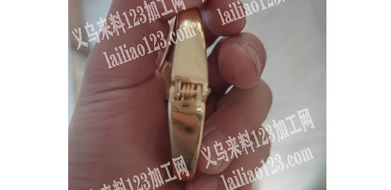 上弹簧的手工活外发，如图